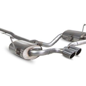Scorpion Cat-back izpušni sistem brez resonatorja za MINI COOPER S R52 / MINI COOPER S R53