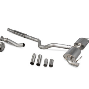 Scorpion Turbo-back sistem z resonatorjem brez katalizatorja za RENAULT CLIO MK3