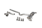 Scorpion Turbo-back sistem brez resonatorja brez katalizatorja za RENAULT CLIO MK3
