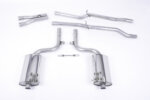 Milltek Cat-back izpušni sistem za AUDI S4 B6