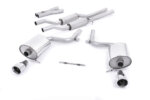 Milltek Cat-back izpušni sistem za AUDI A4 B6 / AUDI S4 B6