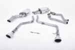 Milltek Cat-back izpušni sistem za AUDI S5 B8
