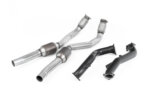 Milltek Downpipe cevi velikega premera in visokopretočni športni katalizatorji za AUDI RS6 C7 / AUDI RS7 C7