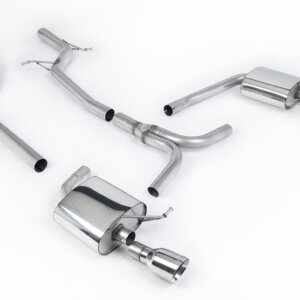 Milltek Cat-back izpušni sistem za AUDI A4 B8