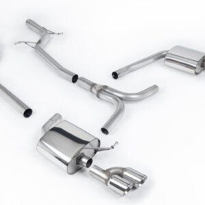 Milltek Cat-back izpušni sistem za AUDI A4 B8