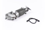Milltek Liti downpipe z HJS visokopretočnim športnim katalizatorjem za HONDA Civic FK2