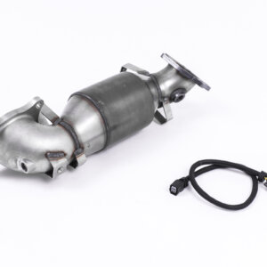 Milltek Liti downpipe z HJS visokopretočnim športnim katalizatorjem za HONDA Civic FK2