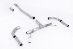 Milltek Front pipe-back izpušni sistem za MERCEDES-BENZ A-Class / MERCEDES-BENZ CLA-Class
