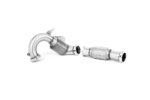 Milltek Downpipe velikega premera in visokopretočni športni katalizator za MERCEDES-BENZ A-Class W177 / MERCEDES-BENZ CLA-Class