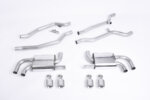 Milltek Cat-back izpušni sistem za PORSCHE CAYENNE 958