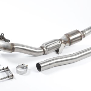 Milltek Downpipe velikega premera in visokopretočni športni katalizator za SEAT LEON / VW GOLF 1K / VW GOLF 5K