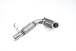 Milltek Downpipe velikega premera in visokopretočni športni katalizator za SEAT LEON / VW GOLF MK7.5