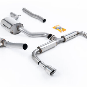 Milltek Turbo-back brez visokopretočnega športnega katalizatorja za VW GOLF 5K