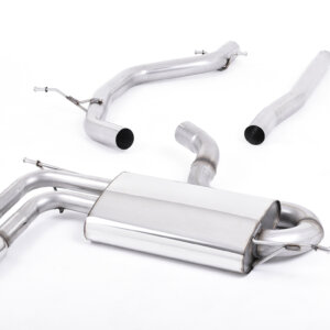 Milltek GPF-back izpušni sistem za AUDI A3 / VW GOLF 5K / VOLKSWAGEN SCIROCCO