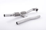 Milltek Downpipe velikega premera in visokopretočni športni katalizator za VW GOLF 5K