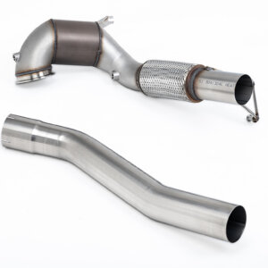 Milltek Downpipe velikega premera in visokopretočni športni katalizator za VW GOLF MK8