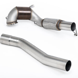 Milltek Downpipe velikega premera in visokopretočni športni katalizator za VW GOLF MK8