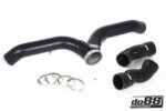 do88 Y-cev za Porsche 911 997.1 Turbo za ICM-200 intercooler, crna