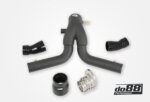 do88 Y-pipe cevi za Porsche 911 Turbo (991.1) 2013-15 za originalni intercooler, crne