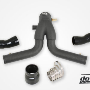do88 Y-pipe cevi za Porsche 911 Turbo (991.1) 2013-15 za originalni intercooler, crne