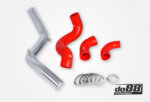 do88 tlačne cevi za Volvo V70/S80 2.5T 2008-15, rdeče cevi