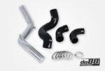 do88 tlačne cevi za Volvo V70/S80 2.5T 2008-15, črne cevi