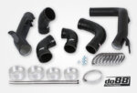 do88 tlačne cevi za Volvo S60 V60 XC60 V90 S90 XC90 T8 SPA, črne cevi