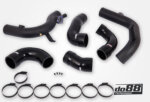 do88 tlačne cevi za VAG 2.0 TSI EA888 Gen4 (300hp+), črne cevi