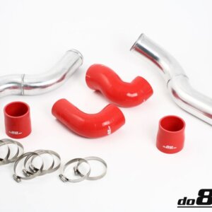 do88 komplet tlačnih cevi za Volvo 740/940 Turbo s standardno loputo, rdeče cevi