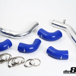 do88 komplet tlačnih cevi za Volvo 740/940 Turbo, modre cevi, 3" loputa