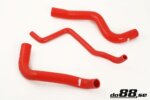 do88 silikonske hladilne cevi za Volvo 740/940, rdeče cevi