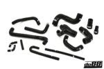 do88 silikonske hladilne cevi za BMW M3 E30, crne cevi