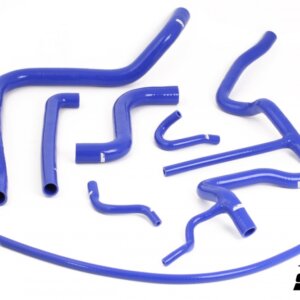 do88 silikonske hladilne cevi za SAAB 900 Turbo T8 1981-1989, modre cevi