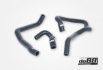 do88 silikonske hladilne cevi za Audi S3 8V / VW Golf MK7 / SEAT Cupra MK3 2.0 TSI MQB, črne cevi