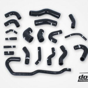 do88 silikonske hladilne cevi za Audi RS6 C5 2002-2004, črne cevi