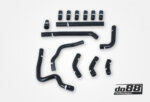 do88 silikonske cevi karterske ventilacije za Audi RS6 C5 2002-2004, crne cevi