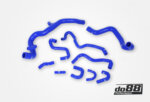 do88 silikonske hladilne cevi za Volvo S60/V60/V70/XC70/S80 T4/T5 07-16, modre cevi