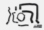 do88 silikonske hladilne cevi za Volvo 740/760/780/940/960 D24, crne cevi