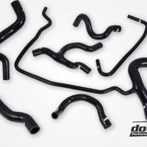 do88 silikonske hladilne cevi za SAAB 9-5 2.0T Turbo4 2010-2011, crne cevi
