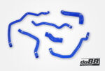 do88 silikonske hladilne cevi za BMW E46 320/323/325/328/330, modre cevi