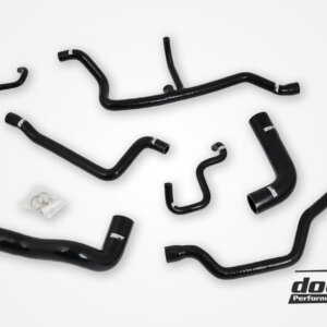 do88 silikonske hladilne cevi za BMW 525i 525ix E34, crne cevi