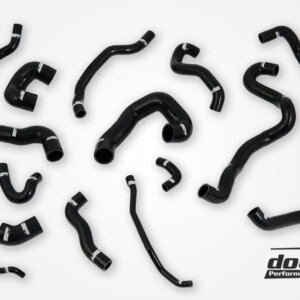 do88 silikonske hladilne cevi za BMW 135i 335i E82 E90 N54, crne cevi