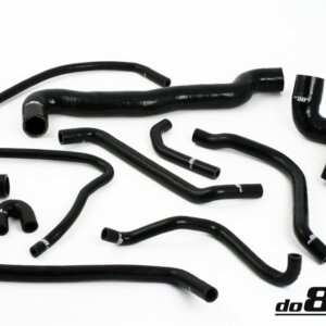 do88 silikonske hladilne cevi za SAAB 900/9-3 Turbo 94-00, crne cevi