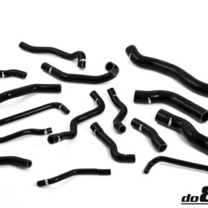 do88 silikonske hladilne cevi za VW Golf GTI / Audi A3 2.0 TSI/TFSI DSG, crne cevi