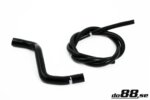 do88 silikonske hladilne cevi za Volvo S60/V70/XC70 01-08, črne cevi