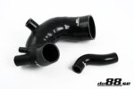 do88 turbo sesalna cev za Audi S2 3B 1990-1992, crne cevi
