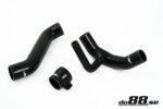 do88 tlačne cevi za Audi S2/RS2 ABY ADU 1992-1996, črne cevi