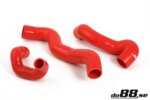 do88 silikonske turbo cevi za SAAB 900/9-3 94-00 Cross-Flow, rdeče cevi