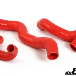 do88 silikonske turbo cevi za SAAB 900/9-3 94-00 Cross-Flow, rdeče cevi
