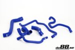 do88 silikonske hladilne cevi za Opel Calibra Vectra A Turbo C20LET, modre cevi